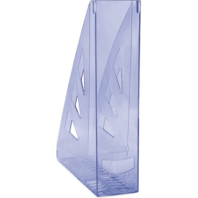 Office Products Вертикална поставка Office Products, прозрачно синя (27977-А-ПРСИН)