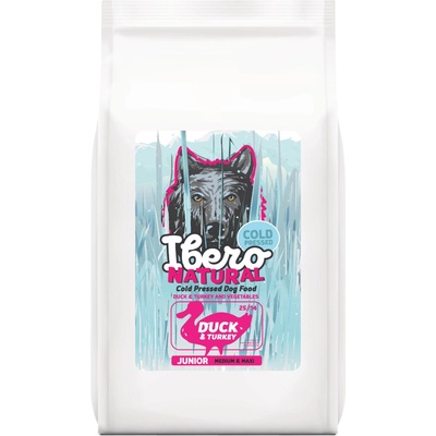 Ibero Cold Press junior kachní krůtí 12 + 3 kg