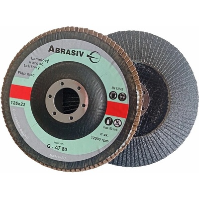 Abrasiv 125x22 G-AZ 80 765X