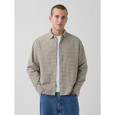 Gap košel'a oxford relaxed rovná béžová