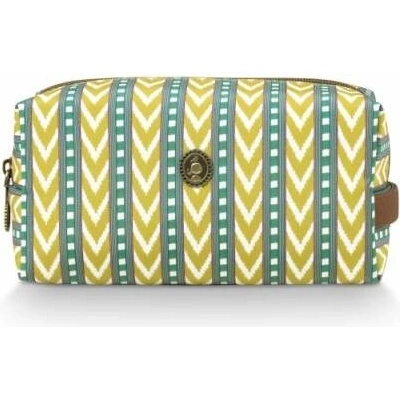 Pip Studio Coco Samba Stripe kosmetická taška limetková