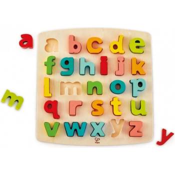 Hape Дървен пъзел, Hape, Азбука малки букви, 24 части (H1552)