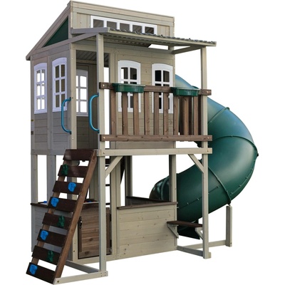 Kidkraft Dětské hřiště West Escape s turbo tobogánem – Zboží Mobilmania
