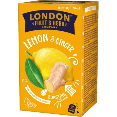 London Fruit & Herb ginger & lemon čaj 20 sáčkov