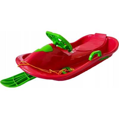Aga Plastové kluzáky/sáňky DS491 červená
