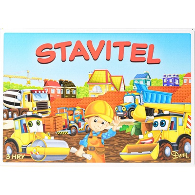 CreativeToys staviteľ 3 logické hry