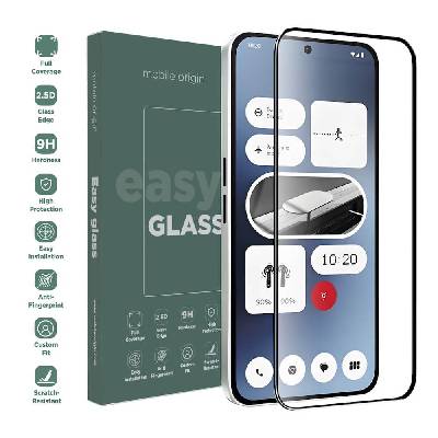 Стъклено защитно покритие за дисплея на Nothing Phone (2a) - Mobile Origin EasyGlass Full Cover Tempered Glass (черен-прозрачен) (FRL-EG-NP2a)