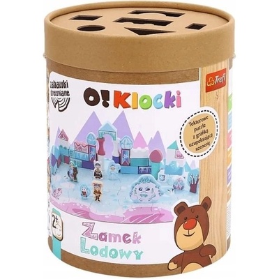 Trefl kostky O!Kostky Ledový zámek 60 ks
