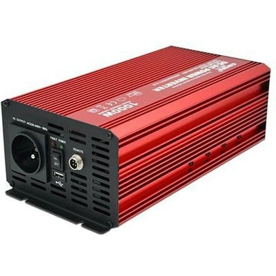 CARSPA P1000 24V/230V 1000W čistá sinusovka USB
