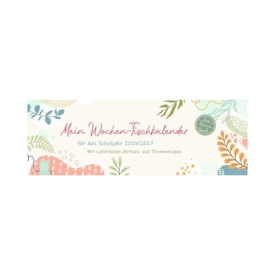 Mein Wochen-Tisch für das Schuljahr 2026/2027