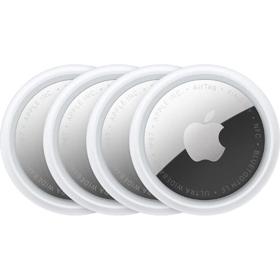 Apple 4ри броя иновативни устройства за намиране на изгубени вещи - Apple AirTag (2nd gen, 2026) (4 Pack) (mfea4zm/a)
