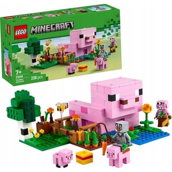 LEGO® Minecraft® 21268 Domček Prasiatka