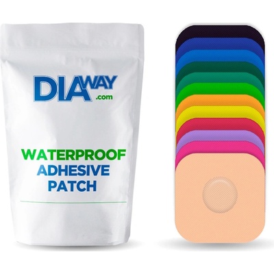 DIA-WAY Univerzálne náplasti mix farieb 25 ks