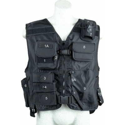 Dasta Vesta taktická vzor 639 Z0049 Černá – Zboží Mobilmania