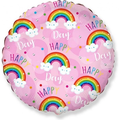 Flexmetal Балон от фолио - Welcome Baby Розов 48cm