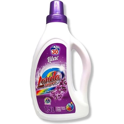 Landa Super гел за пране с аромат на люляк, 1, 5л