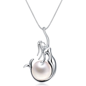 Silenti Jewelry Сребърно колие "Русалка