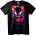 NOONEBRAND Тениска Неонов Skull - M, White
