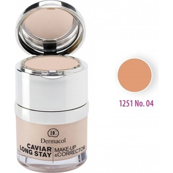 Dermacol Caviar Long Stay make-up & Corrector 4 tan 30 ml