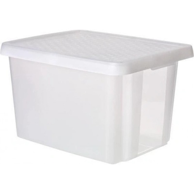 CURVER ESSENTIALS úložný box 26L 34 x 44 x 27 cm transparentný 00755-001