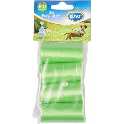 Duvo+ biologicky rozložitelné sáčky 4 ks