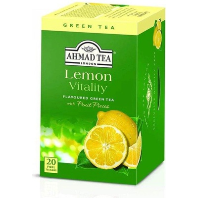 Ahmad Tea Zelený čaj s citronem 20 x 2 g