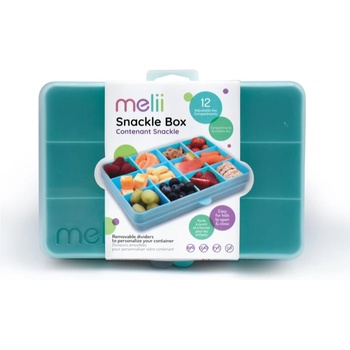 Melii Snackle Box кутийка за закуска Blue 1368ml