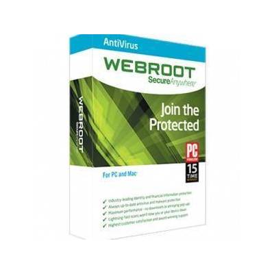 SecureAnywhere AntiVirus - лиценз за 1 потребител - 1 година