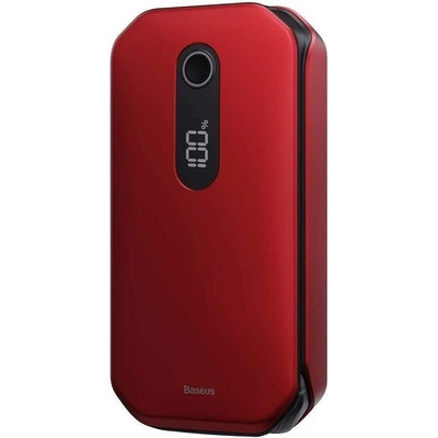 Baseus Super Energy Pro Car Jump Starter 12000 mAh (CRJS03-09) - външна батерия 12000 mAh с фенер и JumpStarter за автомобил (червен)