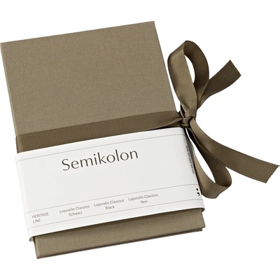 Semikolon Uni Leporello албум за снимки, вертикален, сиво-кафяв (370018)