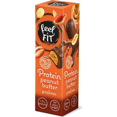 Feel Fit Protein arašídové pralinky 33 g