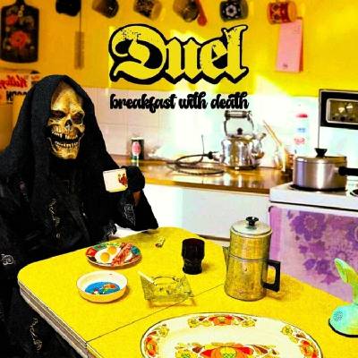 Duel - Breakfast With Death (Limited Edition) (Transparent Yellow with Red & Black Splatter Coloured) (LP) (0694685734956)