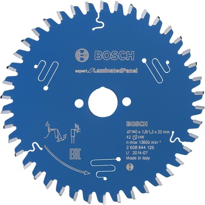 Bosch Pílový kotúč Expert for Laminated Panel, pr. 140 mm, ATB