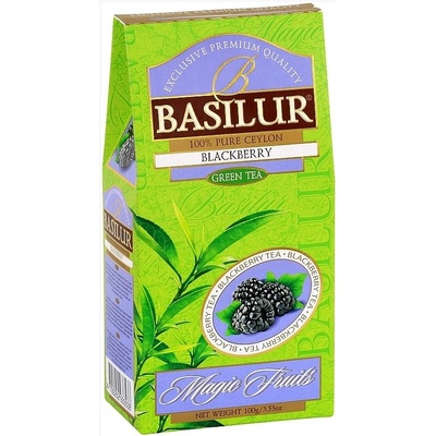 Basilur Magic Green Blackberry papír 100 g