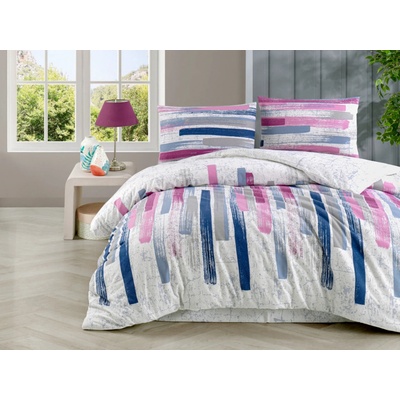 Brotex flanel obliečky Mina pink 240x220 70x90
