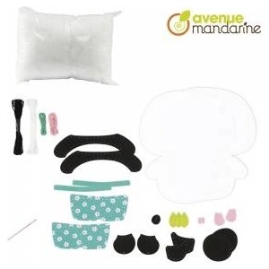 Clairefontaine Set Panda Gustave Sewing Mascot