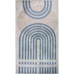 Vitaus Син/сив килим 200x80 cm - Vitaus (KRN-9507-80x200)