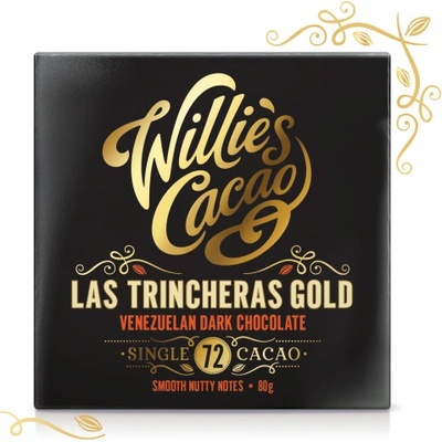 Willie's Cacao Venezuelan Gold, Las Trincheras hořká 72% 50 g