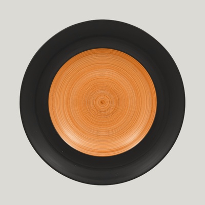 RAK Porcelain Trinidad talíř hluboký s hranou 30 cm oranžový TRCLDP30BC-6