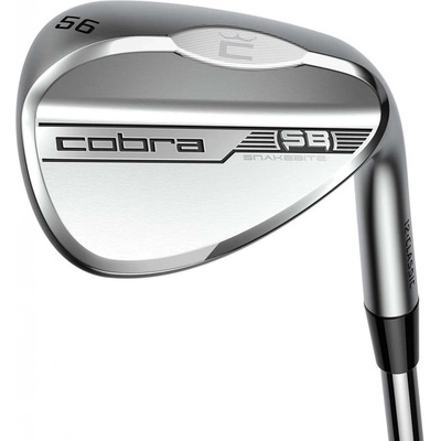Cobra SNAKEBITE Silver Versatile wedge 10°, pravé, Stiff, 56°, ocel, KBS Hi-Rev 2.0, univerzální – Zboží Dáma
