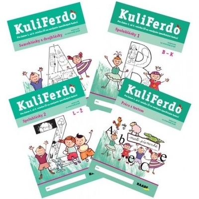 Kuliferdo - Vývinové poruchy učenia - Písmenká - Barbora Kováčová; Michaela Hanáková
