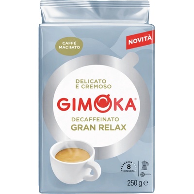 Gimoka Кафе Gimoka Gran Relax Decaf безкофеин, 0.250кг
