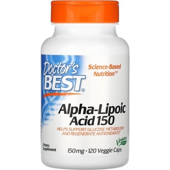 Image 1 of Doctor's Best BEST Alpha Lipoic Acid 150 mg [120 капсули]