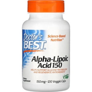 Doctor's Best BEST Alpha Lipoic Acid 150 mg [120 капсули]