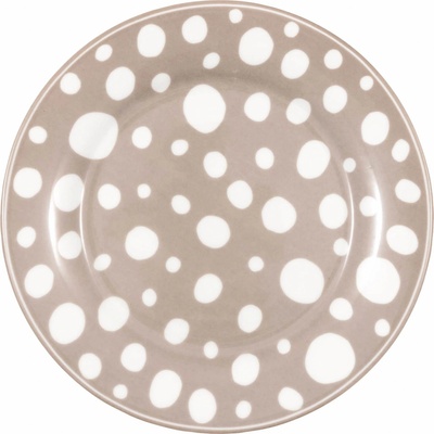 GREEN GATE Talíř Neva Beige 20,2 cm béžová barva porcelán