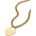 Fossil колие с висулка дамско от неръждаема стомана Sutton (JF04958710)