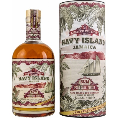 Navy Island Port Cask Finish Cask Strength 62,3% 0,7 l (tuba)