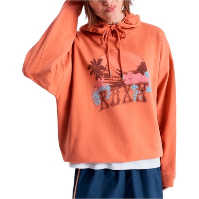Roxy Дамски суичър Roxy Women's Lineup Oversized Hoodie - Apricot Brandy (117-3624-0114)