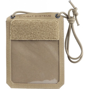 Combat Systems na doklady Badge Holder Coyote Brown