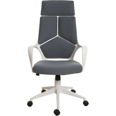 Директорски стол Force White, дамаска, сив (O4010140253)